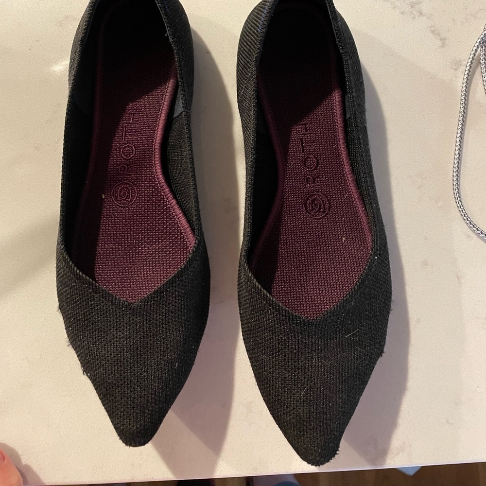 Well loved merino wool grey Rothys